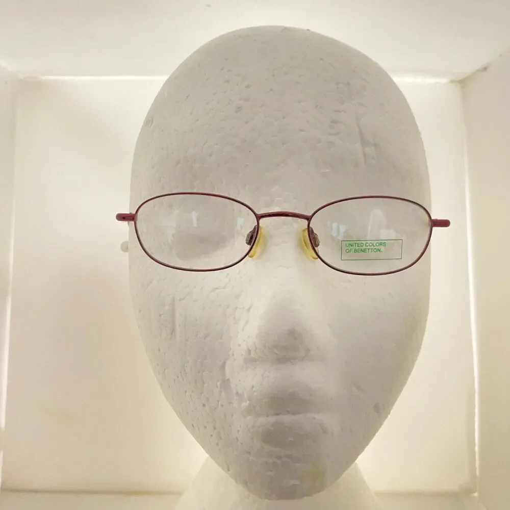 #5805 United Colors of Benetton Girls Purple Eyeglass Frames 43-17-120